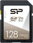 Silicon Power 128GB UHS-II V90 SD Card $88.60 + Delivery (Free with Prime) @ Amazon US via AU