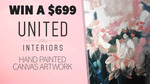 Win a United Interiors Handpainted Canvas Artwork with Frame Worth $699 from Seven Network