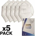 KN95 Disposable Respirator 5pk $5 C&C at Bunnings