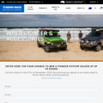 Win a Rhino-Rack Pioneer with Mounting System & Gear Worth $3,000 from Rhino-Rack Australia