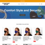 10x Face Masks with Filters for $39.95 Delivered @ Comfortmask