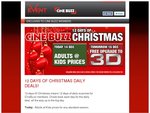 Cinebuzz - 12 Days of Xmas Daily Deals