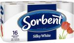 Sorbent Toilet Tissue Silky White 16 Pack $6.19 (C&C/ in Stores Only) @ Chemist Warehouse