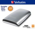 320GB Verbatim 2.5" Pocket Drive $129.80 +Free Shipping +Free UniRoss Battery Charger&batteries