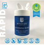 Bondsafe Sanitiser Wipes with 80% Ethanol 80-Pack: 1 for $6, 6 for $33, 12 for $60 (70% off RRP) + $10.50 Shipping @ Accurex
