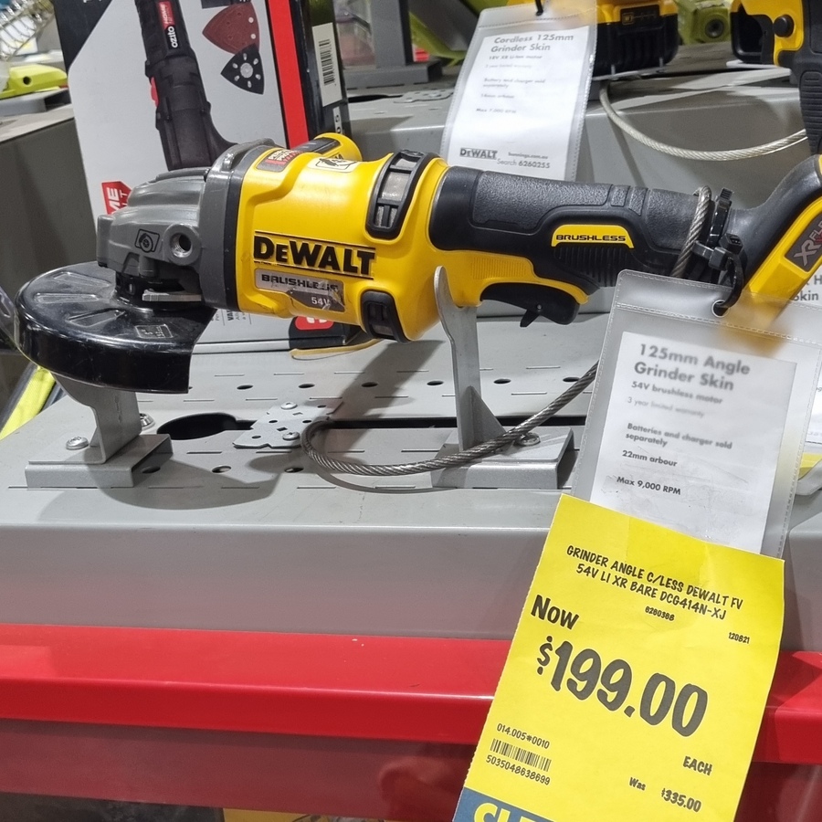 Bunnings deals dewalt grinder