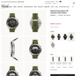 Fossil Smartwatch Hybrid HR  - Various Models $66-$74 (RRP $329-$369) + Free Express Shipping @ Fossil