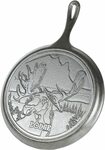 Lodge L9OGWLMO 10.5 Inch Cast Iron Griddle with Moose Scene, Black $9.95 + Delivery ($0 with Prime/ $39 Spend) @ Amazon AU