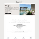 Win a 5 Nights Stay in a Brisbane Penthouse, Flights, Spending Money and More Worth $8,099 from Kokoda Property