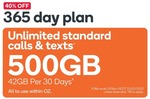 Kogan Mobile Prepaid Voucher Code: EXTRA LARGE (365 Days FLEX | 500GB) $180 ($160 Pay with Latitude Pay) Delivered @ Kogan