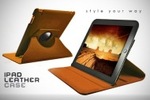 Stylish "iPad Case" with Rotating Stand - $24