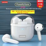Lenovo Thinkplus XT96 TWS Bluetooth 5.1 Earphones US$12.14 (~A$16.12) Delivered @ MR_Global Store AliExpress