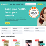Get 5000 Reward Points When You Link Everyday Rewards Card and Spend $50 on Health & Wellness Products @ healthylife