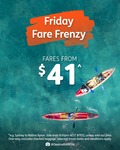 Jetstar Friday Sale: One Way Domestic Flights from $41 @ Jetstar