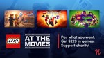 [PC, Steam] LEGO at The Movies: 2 Games for $1.44, 5 Games by Beat The Average (~$12.21), 9 Games for $14.45 @ Humble Bundle