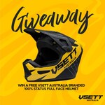 Win a VSETT Australia Branded 100% STATUS FULL FACE HELMET from VSETT Australia
