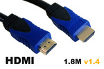 1.8m HDMI 1.4 Cable Free + $5.98 Shiping and 50% off Shipping There after