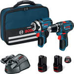 Bosch Blue Drill & Impact Drivers Combo Kit with 2 x 2.0Ah 12V Batteries $229 + Delivery ($0 C&C/ in-Store) @ Bunnings