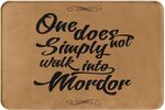 "One Does Not Simply Walk Into Mordor" Door Mat $3.99 + Delivery ($0 Prime/ $39 Spend) @ Jeepooff via Amazon AU