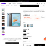 Blackview Tab 13 Tablet (10.1'' FHD, Android 12, 6GB+128GB) US$159.99 (~A$235.62) Delivered from HK @ Hekka