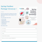Win a Spring Outdoor Package Giveaway Valued at $678 from Hip Kids