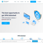 VPN Unlimited Life Time Subscription US$99.99 (~A$160) @ KeepSolid