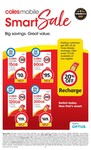 Coles Mobile: 365 Days Plans 60GB $95, 120GB $119, 200GB $169 (+ Bonus Flybuys Points) | 20% off Recharge @ Coles