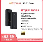 FiiO BTR5 2021 US$85.77 (~A$134.71) Delivered @ FiiO Official Store AliExpress