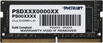 Patriot DDR4 16GB (1x 16GB) 2666MHz SODIMM Single $55.75 Delivered @ Patriot Memory AU Amazon AU