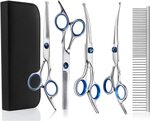 idopick 5 in 1 Dog Grooming Scissors Kit $22.11 + Delivery ($0 with Prime/ $39 Spend) @ iDopick.AU.Store via Amazon AU