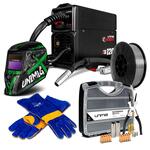UNIMIG PK11001 VIPER 120 Synergic MIG Welder Starter Pack with Helmet & Gloves $269 Delivered @ Sydney Tools
