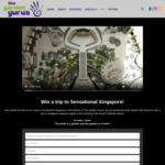 Win a Trip for 2 to Singapore Worth $5,000 from Guru Productions