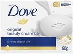 Dove Beauty Cream Bar Original Soap 90g (1 Bar) $0.57 + Delivery ($0 with Prime / $39+ Spend) @ Amazon AU Warehouse