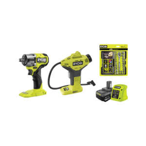 Bunnings ryobi tyre discount inflator