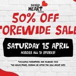 [VIC, Used] 50% off Storewide for 1 Day at All 13 Sacred Heart Mission Op Shops