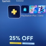 25% off PlayStation Plus 12 Month Subscriptions (Extra $101.21, Deluxe $116.21) @ PlayStation