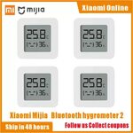 2020 Xiaomi Bluetooth Temperature Humidity Sensor, 4 pack US$17.86 / A$27.30 Delivered @ MIJIA-GLOBAL Store Aliexpress
