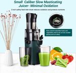 INKBIRD Sub-Brand Sovider Cold Press Juicer $89.25 ($87.15 or $84 with eBay Plus) + Delivery ($0 to Most Areas) @ Inkbird eBay