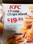 (VIC) KFC Cheap as Chips Voucher $19.95 + Misc KFC Vouchers