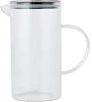 1.2L Glass Jug with Stainless Steel Lid $4.00  (Was $10) + Delivery ($0 C&C/ in-Store/ OnePass/ $65 Order) @ Kmart