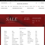 Extra 30-60% off on Selected Already Reduced Fashion, Shoes, Accessories and Homewares @ David Jones
