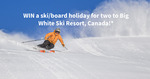 Win a 7-Night Trip to Big White Ski Resort (Canada) Worth up to $13,711 from SnowsBest