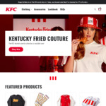 11% off Sitewide + $10.95 Delivery @ KFC Merch Store