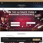 Win a PUMA x Maroons State of Origin Game 3 Experience Worth $4,000 from PUMA [No Travel]