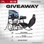 Win a Formula Lite Pro Racing Cockpit from Team ORL + Next Level Racing