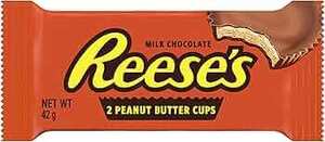 Reese's Peanut Butter Cups 2pk 42g $1 ($0.90 Sub & Save) / Wafer Sticks 42g $1 + Delivery ($0 Prime/$59+ Spend) @ Amazon AU