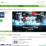 (360 Kinect) Michael Jackson: The Experience - $9.95 or 640MS Points ($7.80) (Games on Demand)