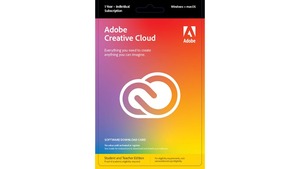 Adobe Creative Cloud Individual Education Edition 1 Year Subscription (Digital Download) $188 @ Harvey Norman