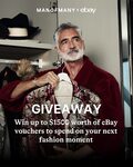 Win a $1,500 eBay Gift Card or 1 of 2 $250 eBay Gift Cards from Man of Many + eBay Australia