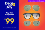 Ray-Ban Sunglasses $95-$99 (8 Varieties) + Delivery ($0 with OnePass) @ Catch